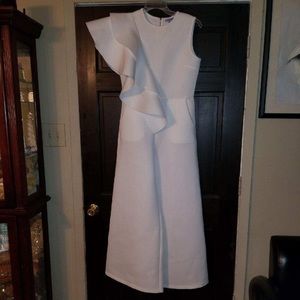 💥HOT💥 WHITE ONE SHOULDER RUFFLE JUMPER